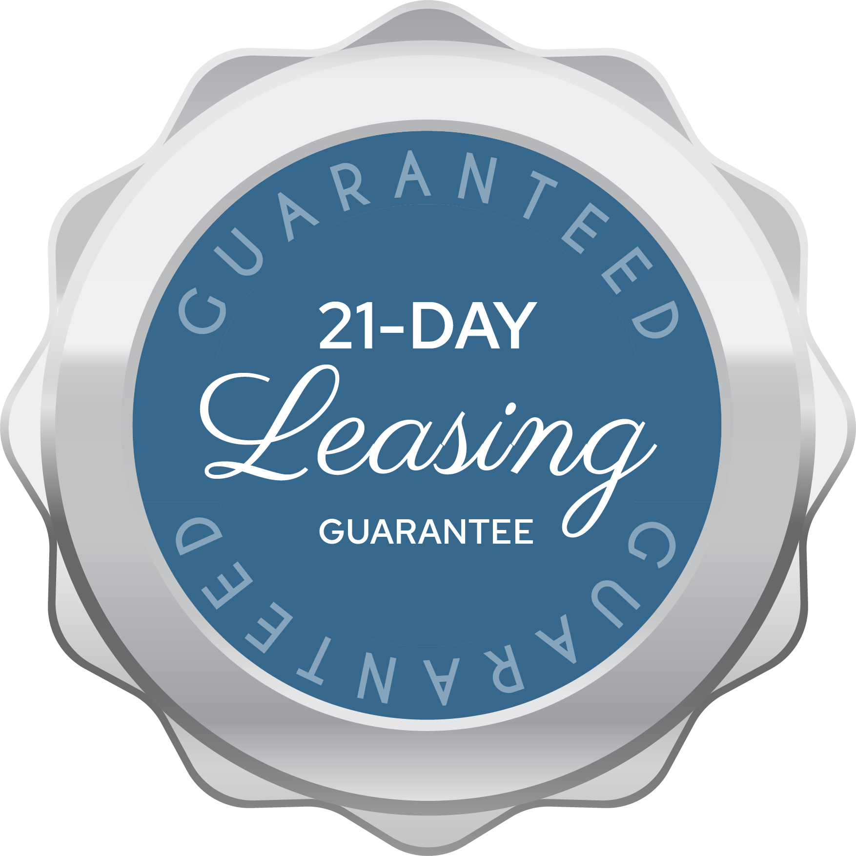 21 Day Guarantee Badge